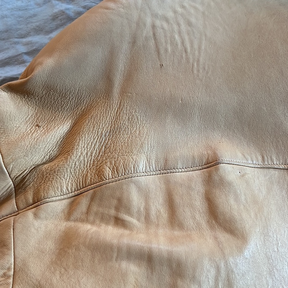 Vintage Leather Coat - Picture 8 of 11